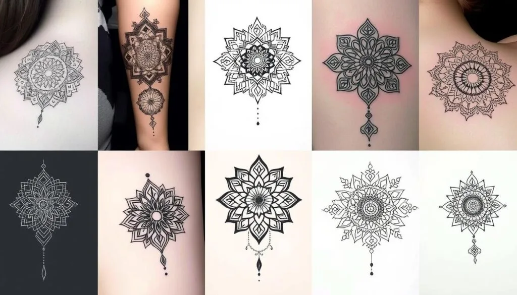 estilos de mandalas en tatuajes