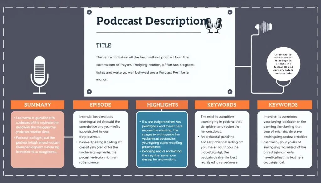 estructura de descripciones