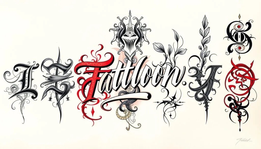 evolución de los tatuajes de lettering evolución de los tatuajes de lettering