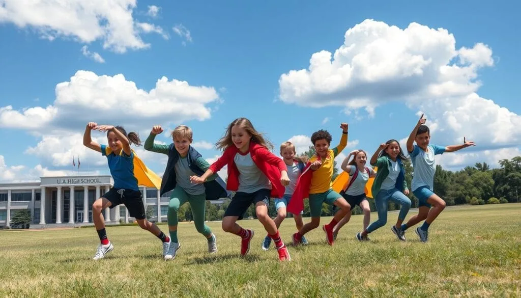 frases inspiradoras para creación de prompts de My Hero Academia