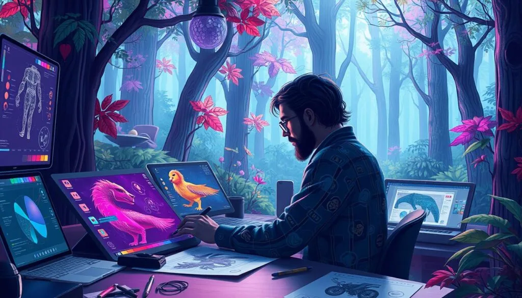 herramientas de IA para creación de ilustraciones