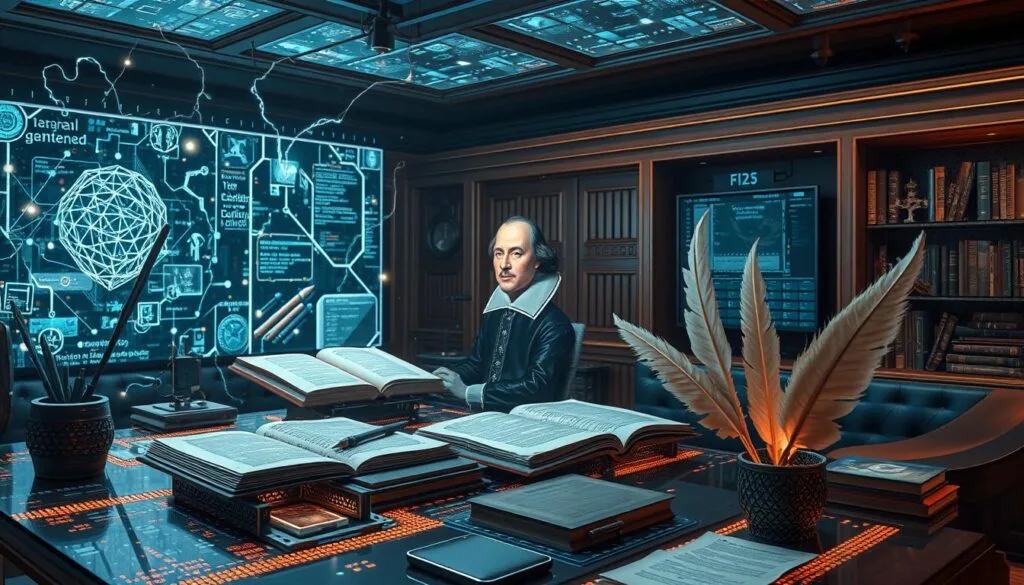 herramientas de IA para crear imágenes de Shakespeare