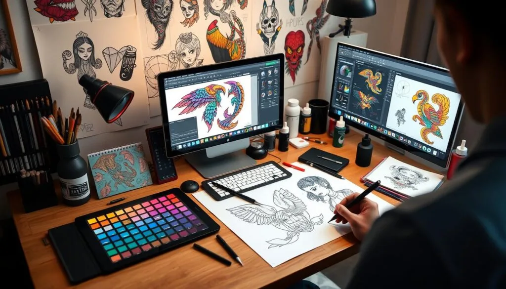 herramientas de IA para diseño de tatuajes herramientas de IA para diseño de tatuajes