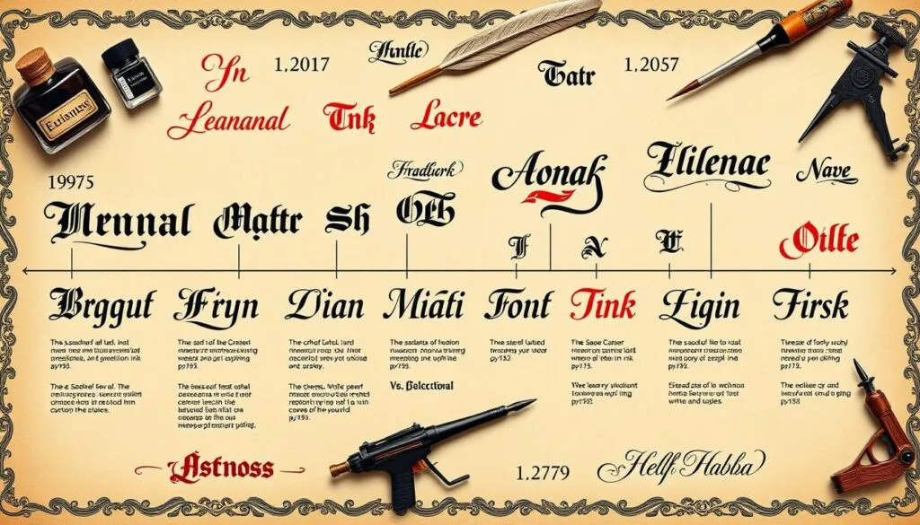 historia del lettering en tatuajes historia del lettering en tatuajes