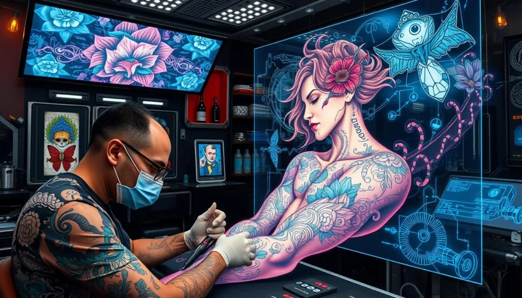 impacto de la IA en la industria del tatuaje