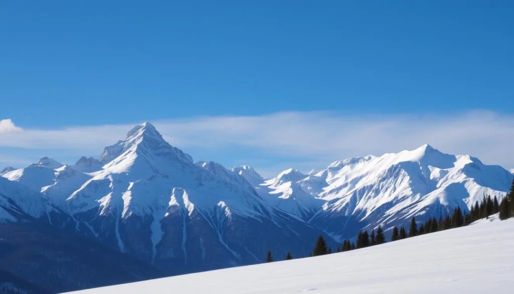 inspiración artística montañas nevadas inspiración artística montañas nevadas