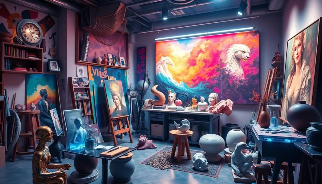inteligencia artificial en el arte