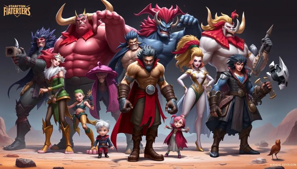 mejora en diseño de personajes
