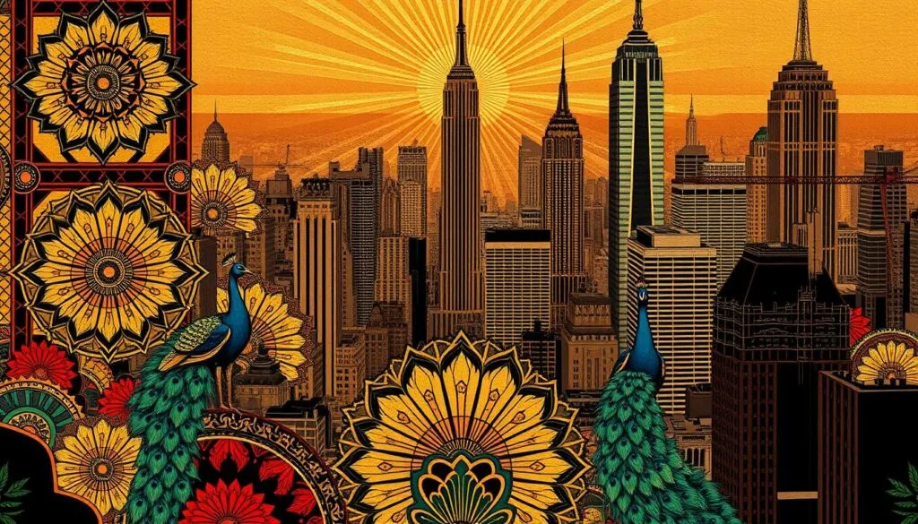 mejores prompts arte digital Art Deco