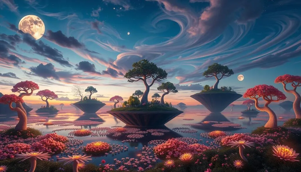 mejores prompts paisajes oníricos