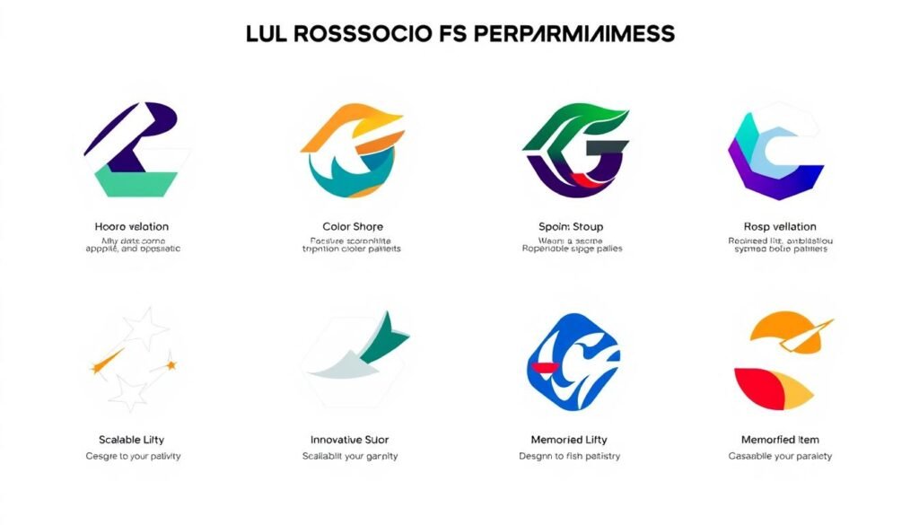 parámetros de salida en diseño de logotipos