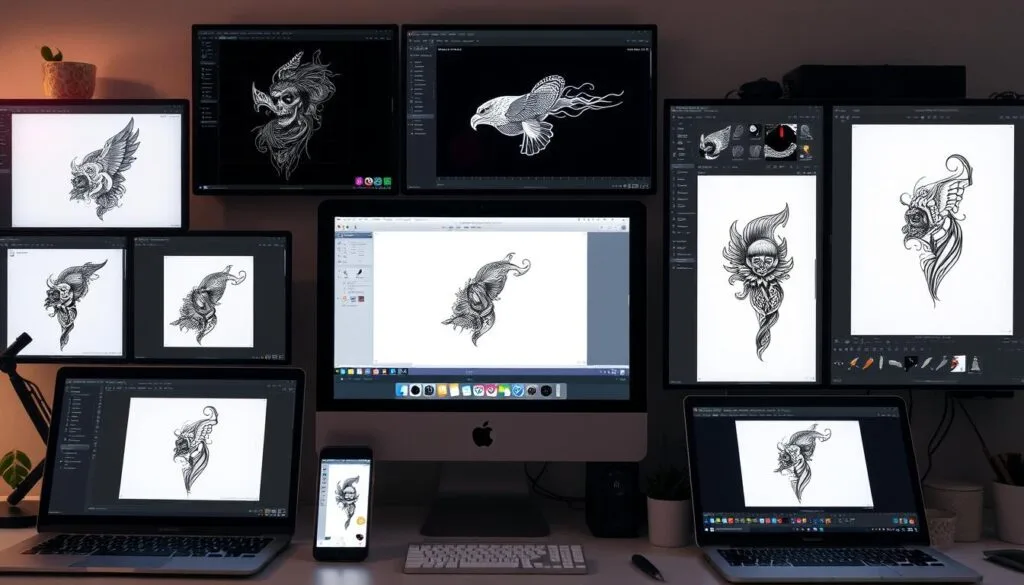 plataformas de IA para diseño de tatuajes