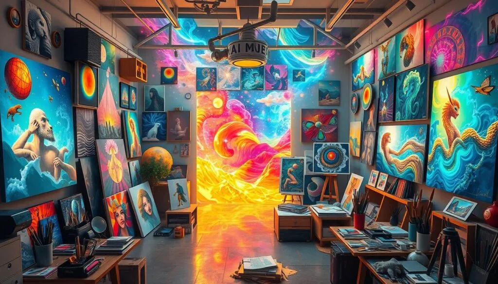 popularidad de la IA en arte