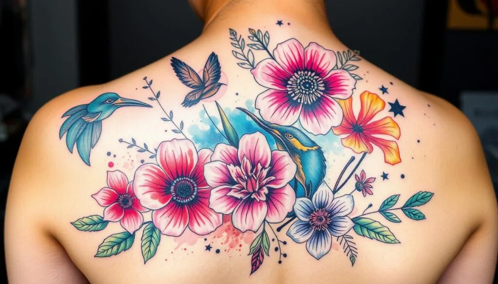 popularidad tatuajes watercolor