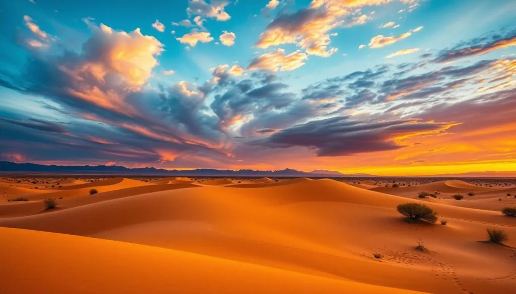 prompt específico para crear imagen de desiertos