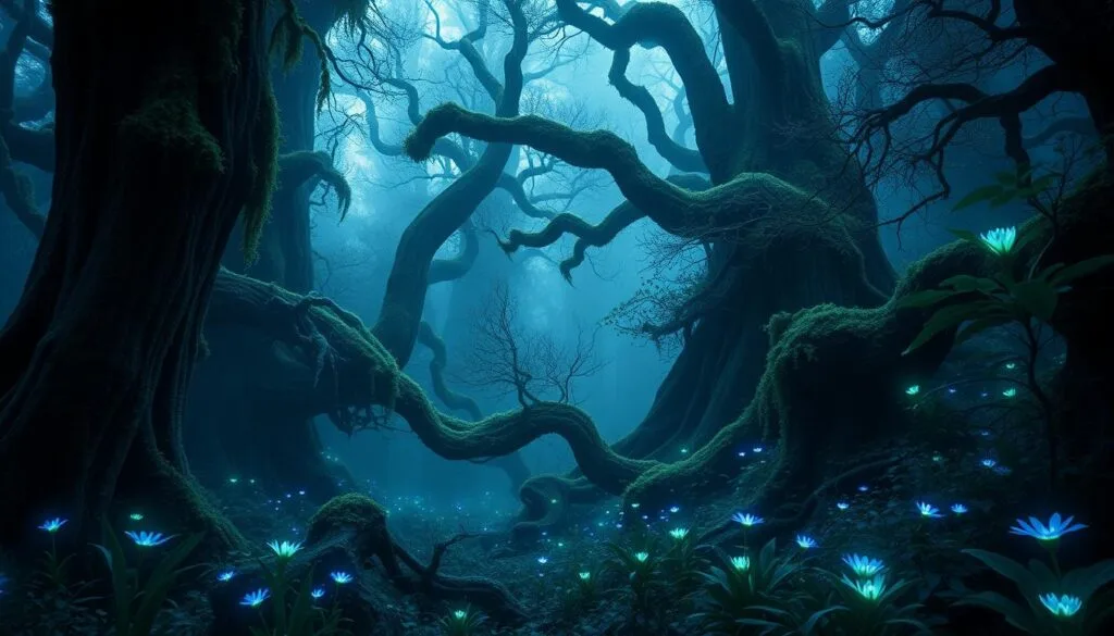 prompt para bosques místicos