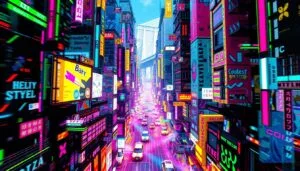 prompt para crear arte glitch con IA