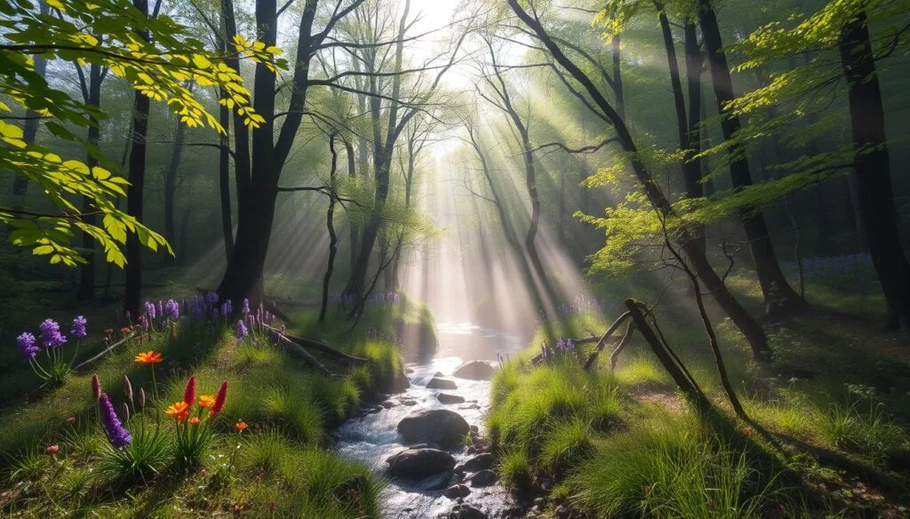 prompt para crear arte inspirado en la naturaleza con IA