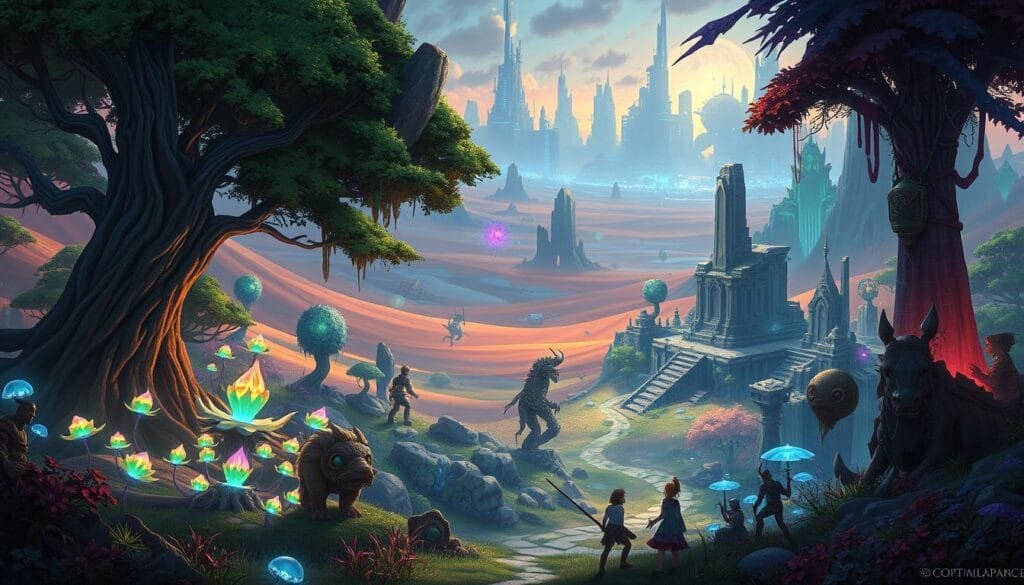 prompt para crear concept art de videojuegos