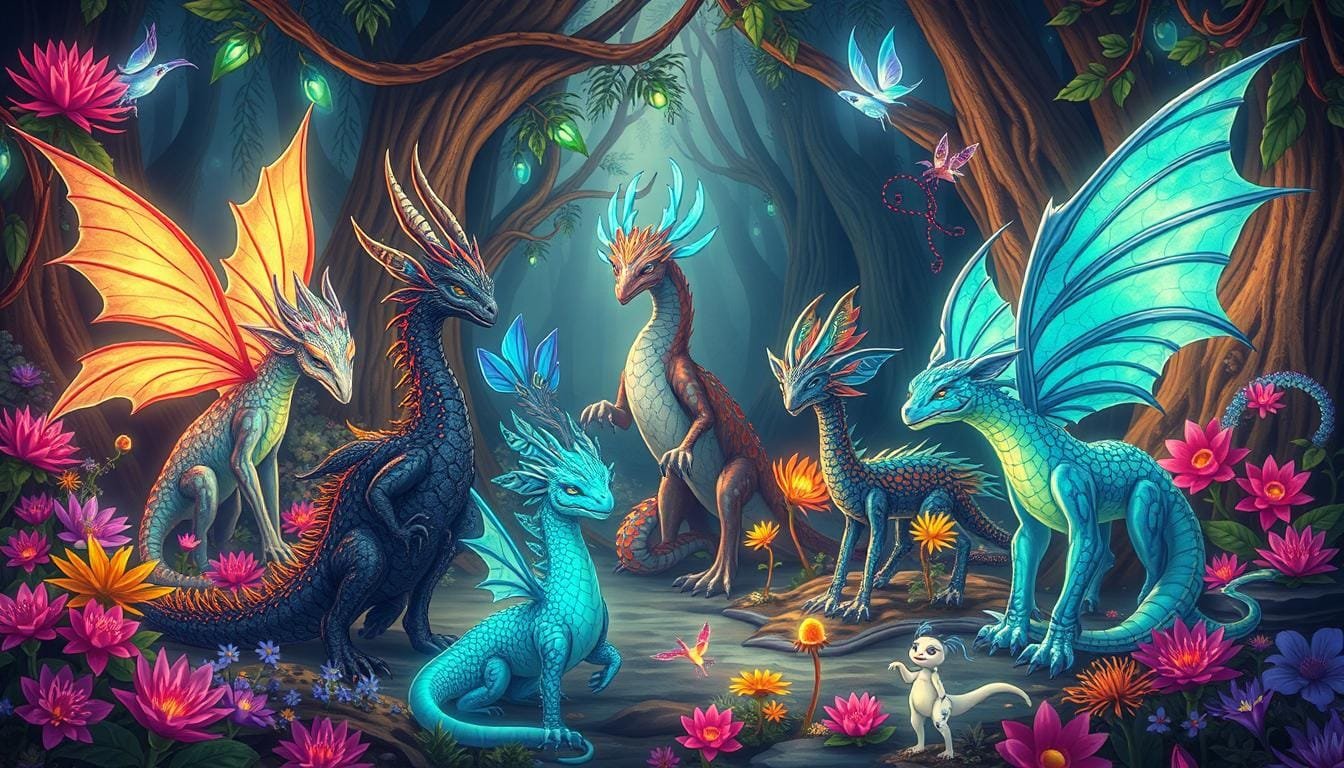 Mejores Prompts para Crear Diseños de Criaturas Fantásticas con IA 1 prompt para crear diseños de criaturas fantásticas con IA