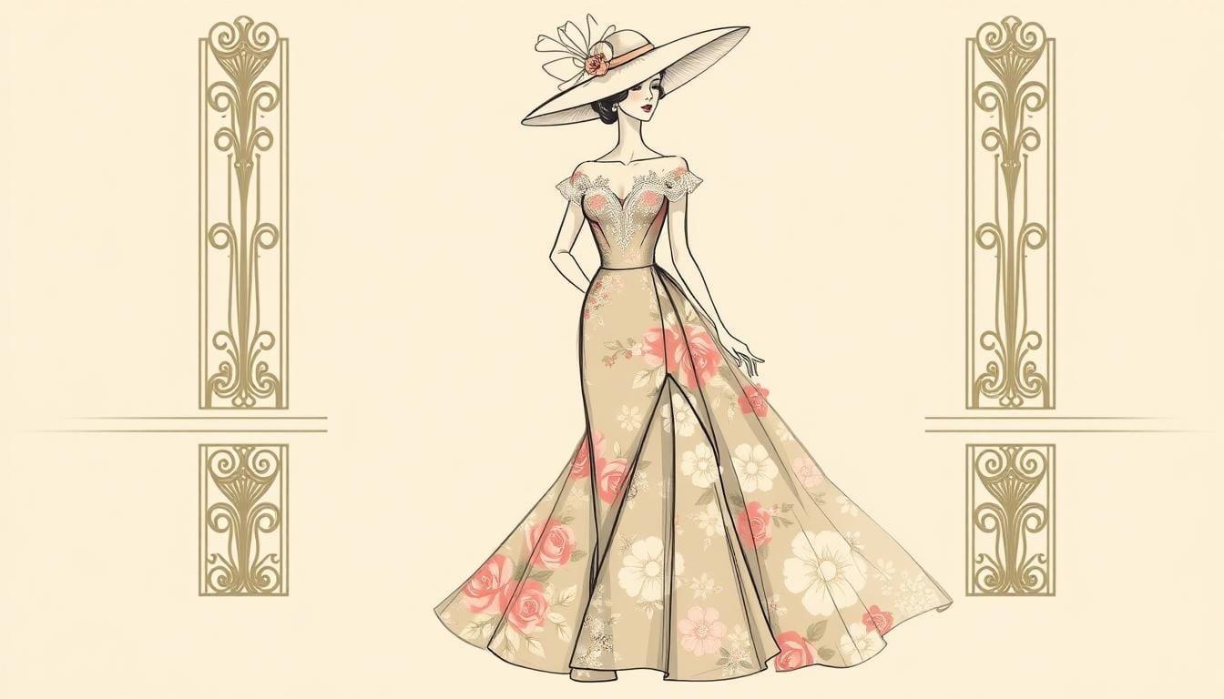 prompt para crear diseños de moda vintage con IA