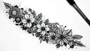 prompt para crear diseños de tatuajes dotwork con IA