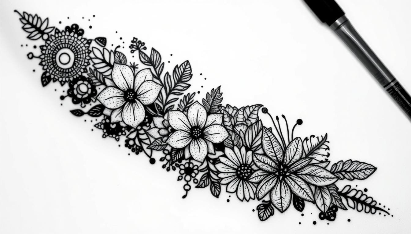 prompt para crear diseños de tatuajes dotwork con IA