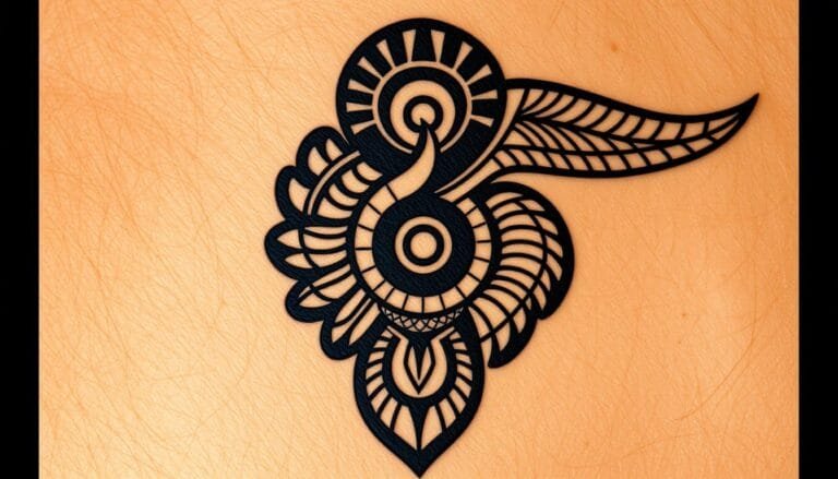 prompt para crear diseños de tatuajes maoríes