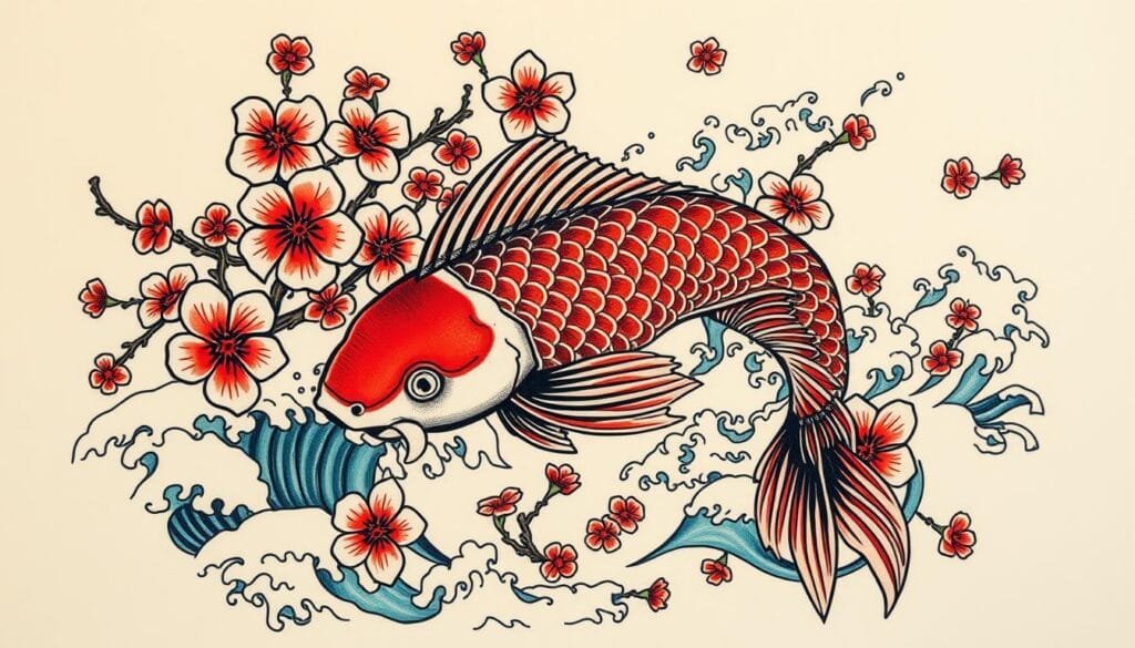 prompt para crear diseños de tatuajes neojaponeses con IA