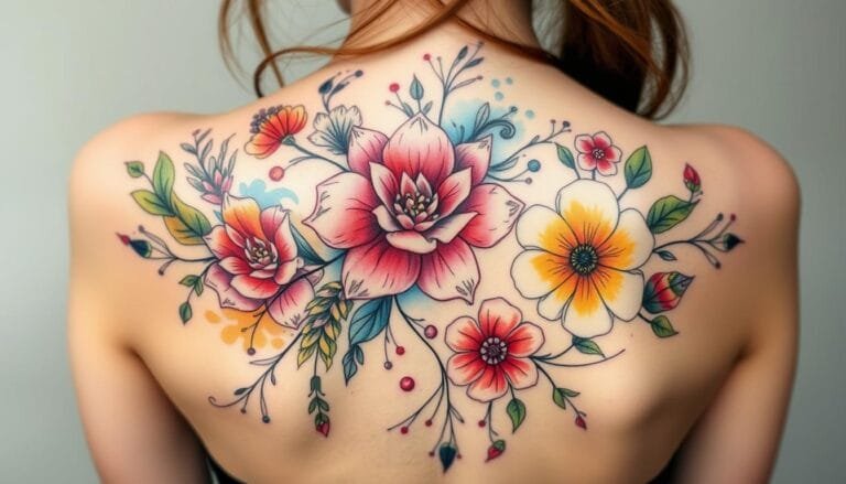 Mejores Prompts para Crear Diseños de Tatuajes Watercolor con IA 6 prompt para crear diseños de tatuajes watercolor con IA