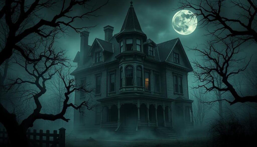 prompt para crear escenas de terror gótico con IA