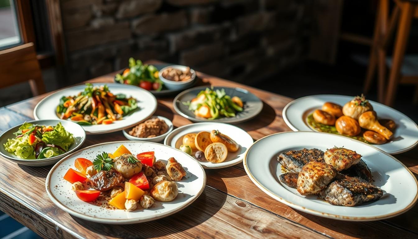 prompt para crear fotografía de alimentos