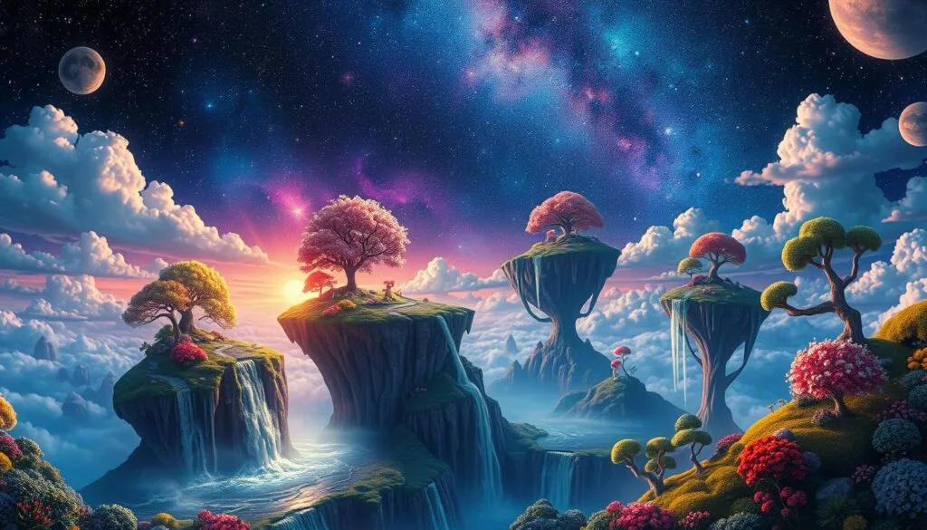 Mejores Prompts para Crear Paisajes Oníricos con IA 1 prompt para crear paisajes oníricos con IA