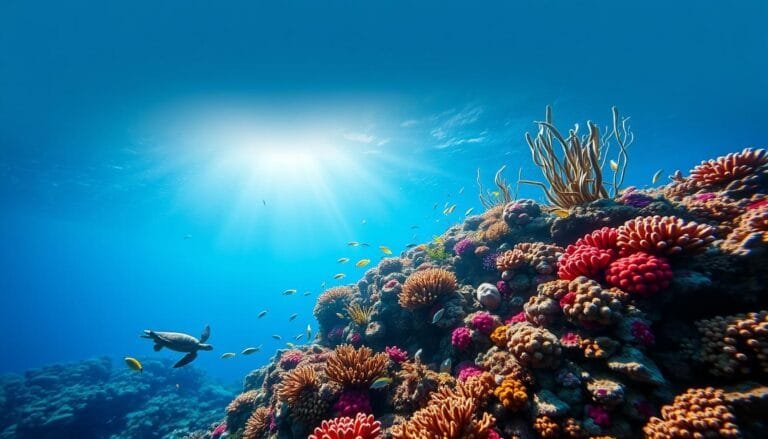 Mejores Prompts para Crear Paisajes Submarinos con IA 8 prompt para crear paisajes submarinos con IA