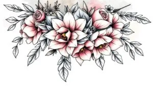 prompt para crear tatuajes florales con IA