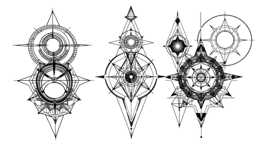 prompt para crear tatuajes geométricos con IA