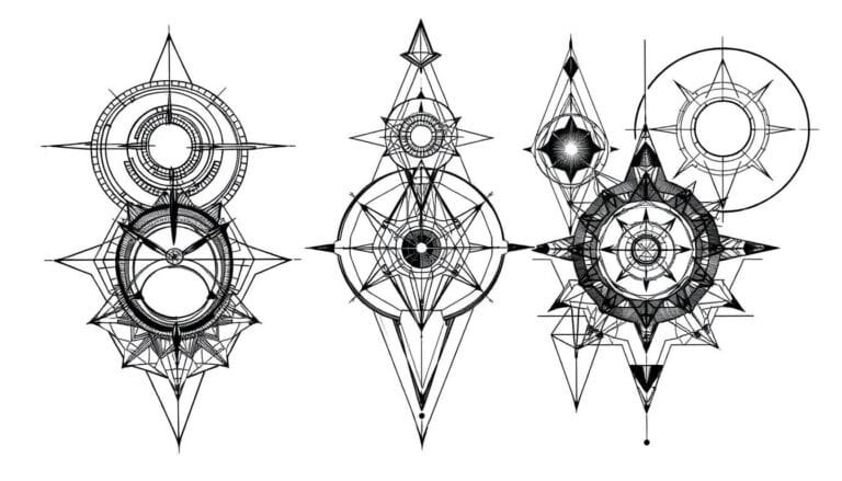 Mejores Prompts para Crear Tatuajes Geométricos con IA 5 prompt para crear tatuajes geométricos con IA