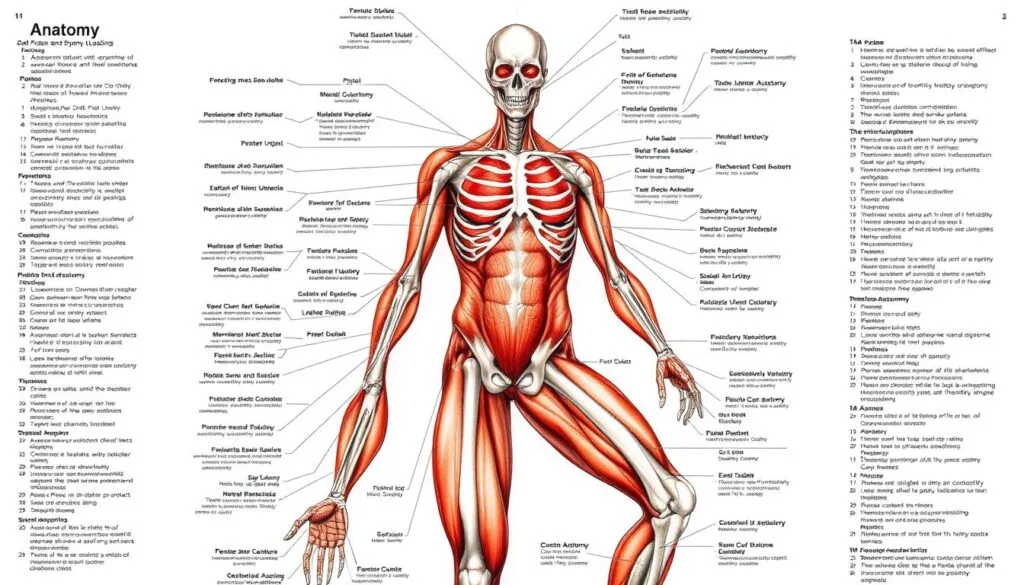 prompt para ilustraciones de anatomía IA