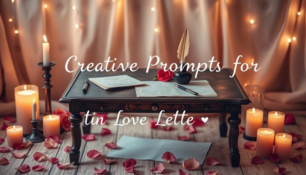 prompts creativos para cartas de amor