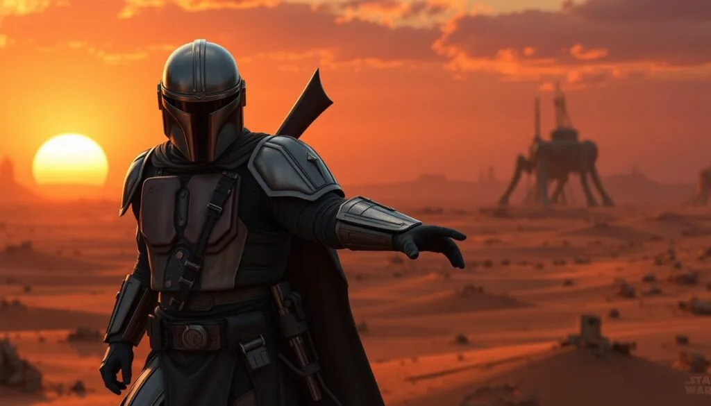 prompts de personajes de The Mandalorian prompts de personajes de The Mandalorian