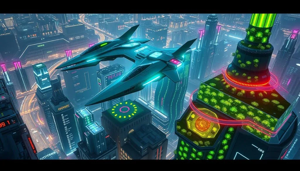 prompts para vehículos futuristas