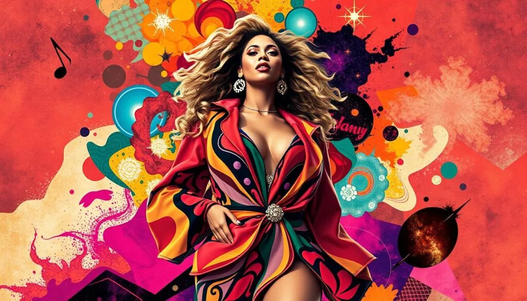 proyectos de arte inspirados en Beyoncé