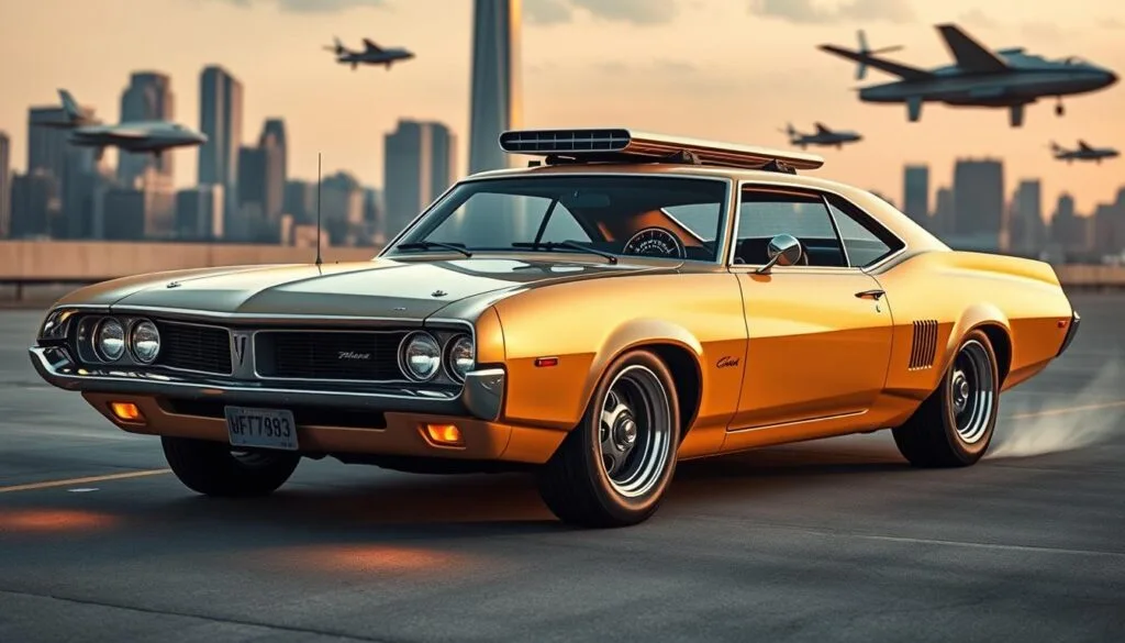 reimaginación de coches clásicos con tecnología moderna