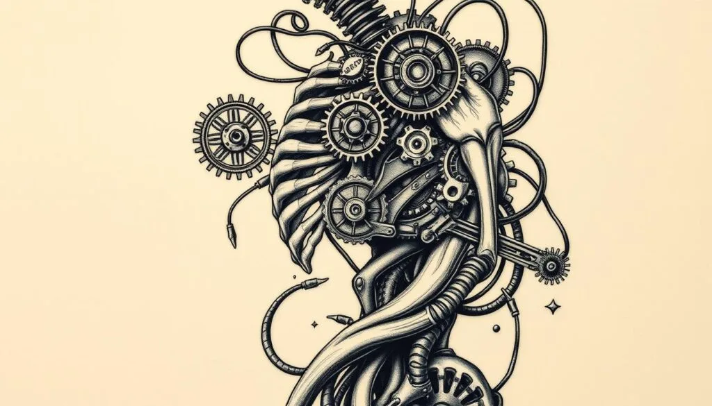 tatuajes biomecánicos