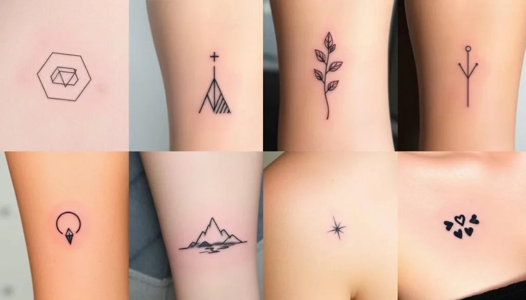 tendencias de tatuajes minimalistas