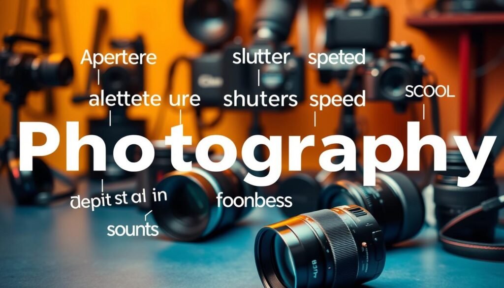 términos fotográficos en instrucciones de IA