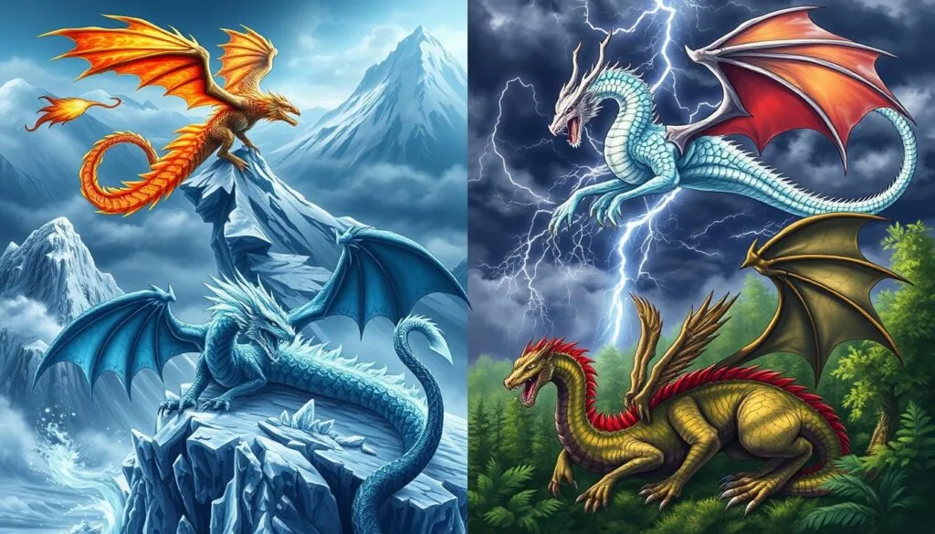 tipos de dragones tipos de dragones