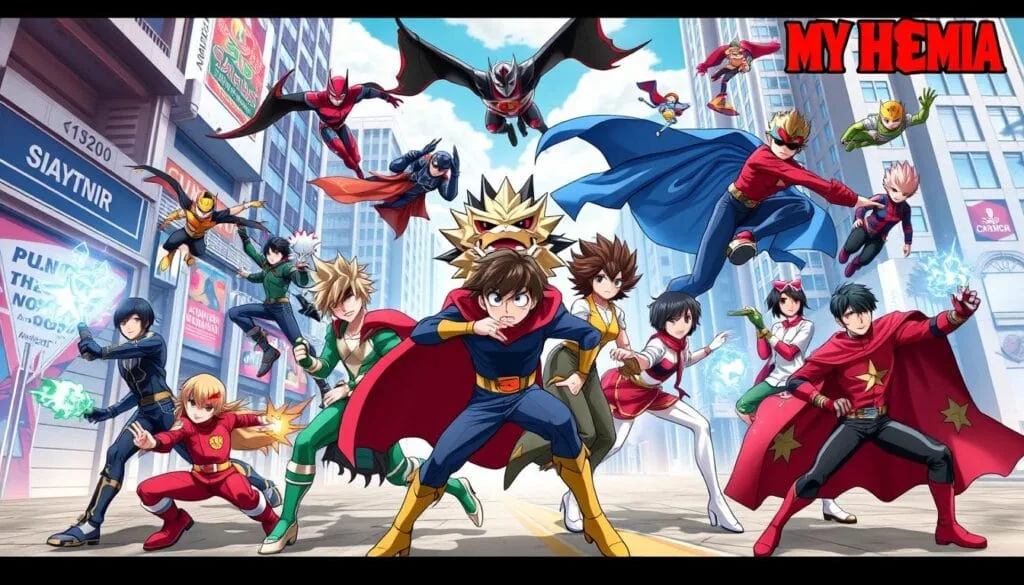 tipos de prompts My Hero Academia