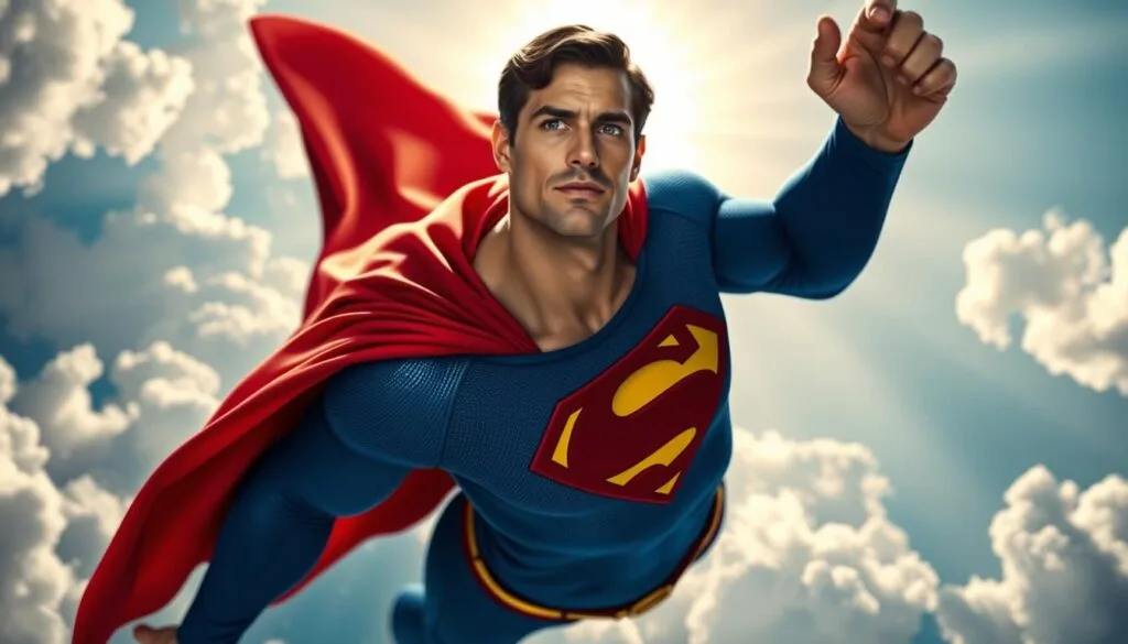 Mejores Prompts para Crear Imágenes de Superman con IA 1 Prompt para crear imagen de Superman
