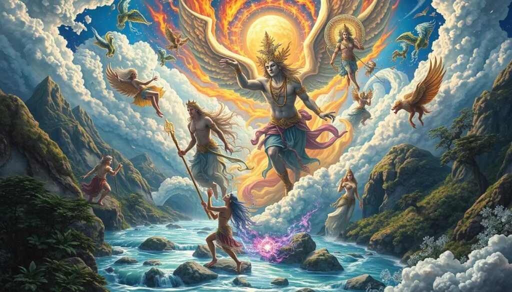 creación de arte mitológico con IA